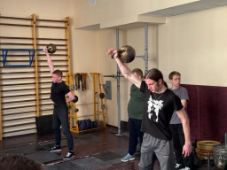 Соревнований по гиревому спорту в рамках спартакиады среди студентов