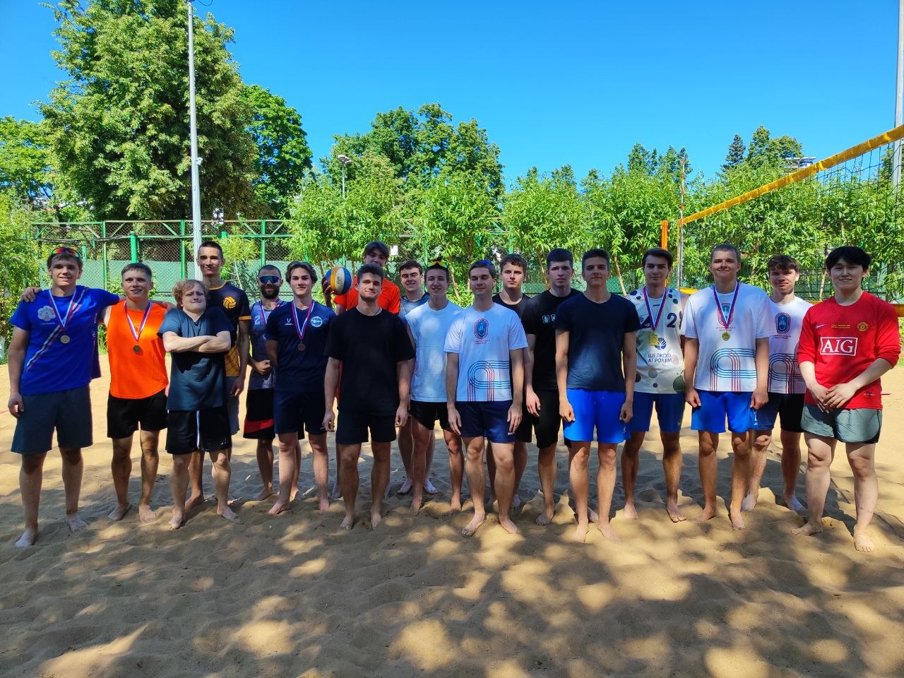 Первенство по пляжному волейболу
