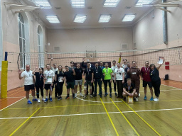 Соревнования по волейболу среди сотрудников
